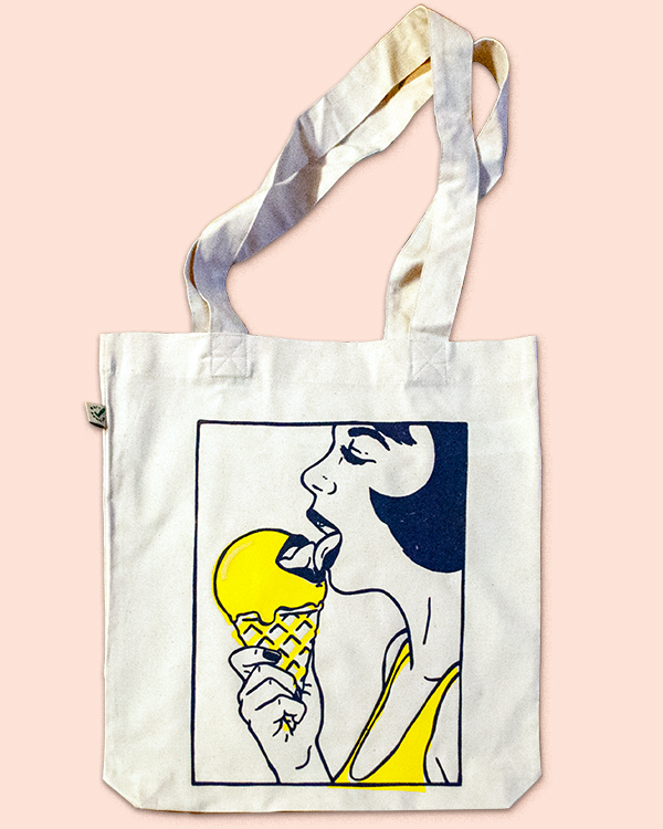 Shopper "Limone al gelato"